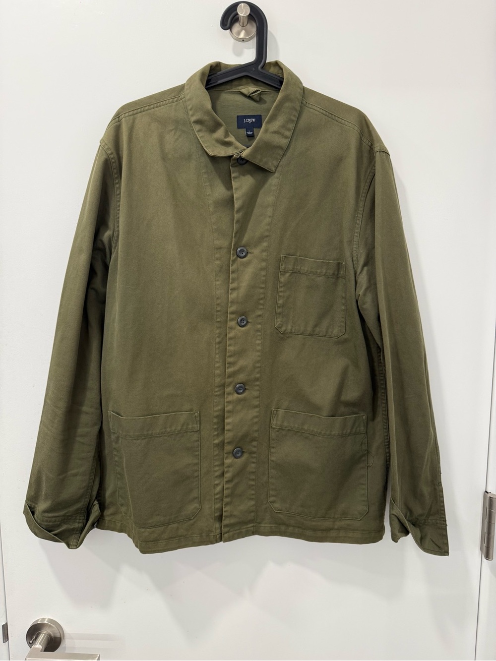 J. Crew Olive Green Lightweight Utility Jacket